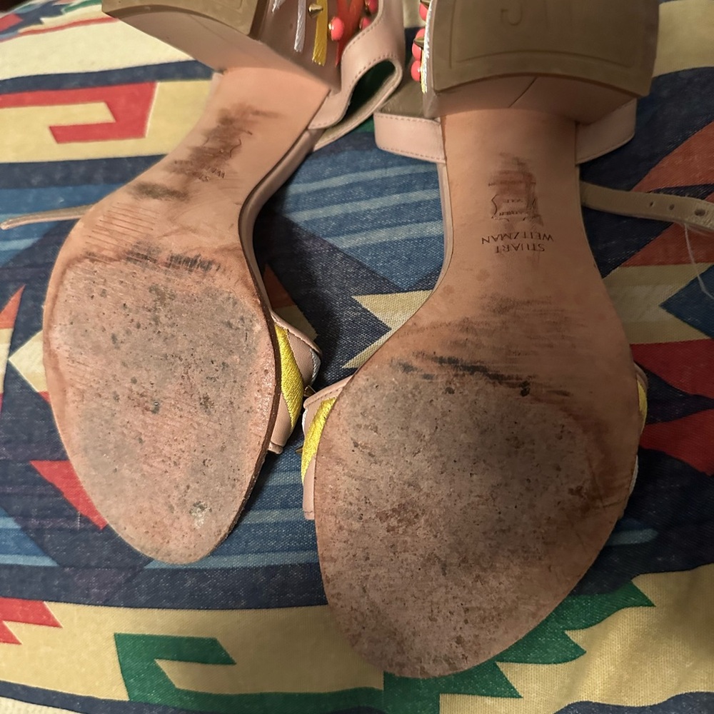 Stuart Weitzman Block Heel Sandal - image 5